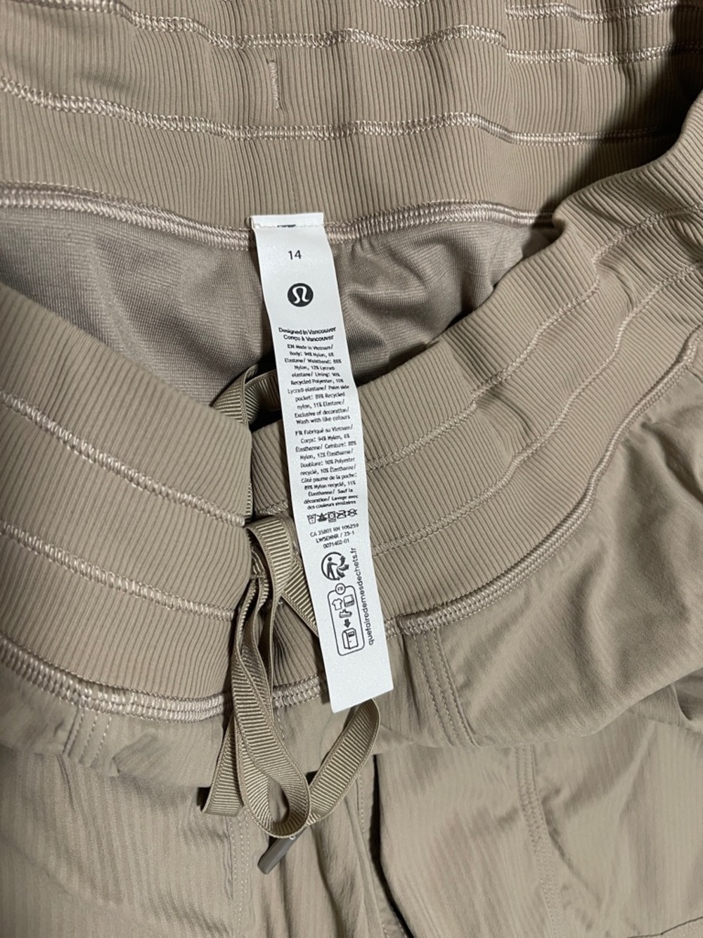 lululemon athletica Women's High-Waist Lounge Pants - Taupe